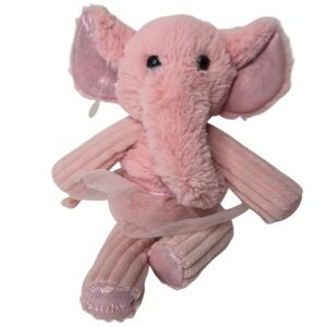 Scentsy Allegra Elephant Ballerina Plush Buddy 6" Pink Fantasy Sugar Scented